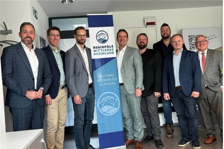Der Vorstand der Regiopole mittleres Rheinland e.V. Foto: G. Breitbach, Regiopole mittleres Rheinland