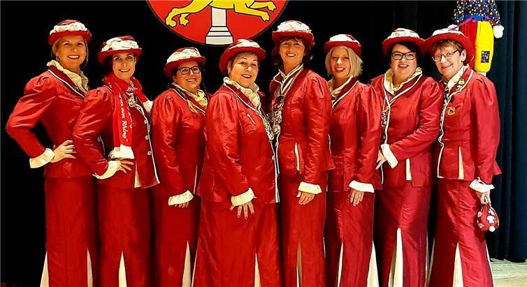 Der Vorstand der Remagener Möhnen. Foto: privat