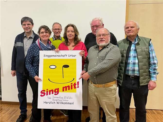 Der Vorstand der Singgemeinschaft.  Foto: privat