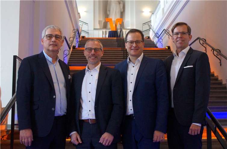 Der Vorstand der VR Bank RheinAhrEifel e.G.: v.l. Sascha Monschauer (Vorsitzender), Matthias Herfurth, Markus Müller und Michael C. Kuch.  Fotos: KH
