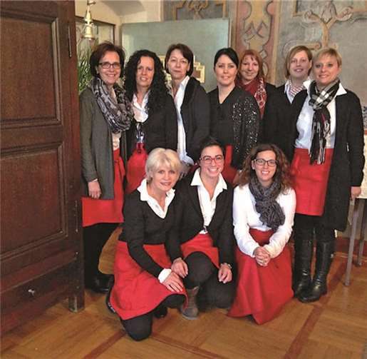 Der Vorstand der Weiser Möhnen freut sich auf ein großes Publikum.privat