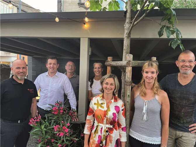 Der Vorstand der Werbegemeinschaft VG Mendig.  Foto: FRE