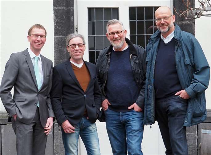 Der Vorstand der jüngst gegründeten FWM3 Andernach (v. l.): Thomas Drysch, Ulrich Enders, Gerd Meyer und Anselm Weber. Foto: privat