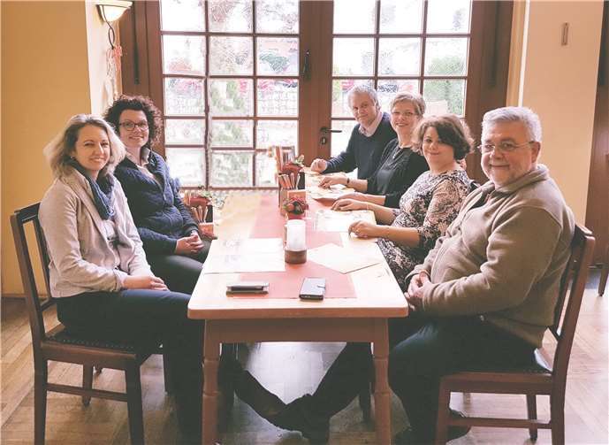 Der Vorstand des Flüchtlingsnetzwerks traf sich, um das vergangene Jahr Revue passieren zu lassen. Foto: privat