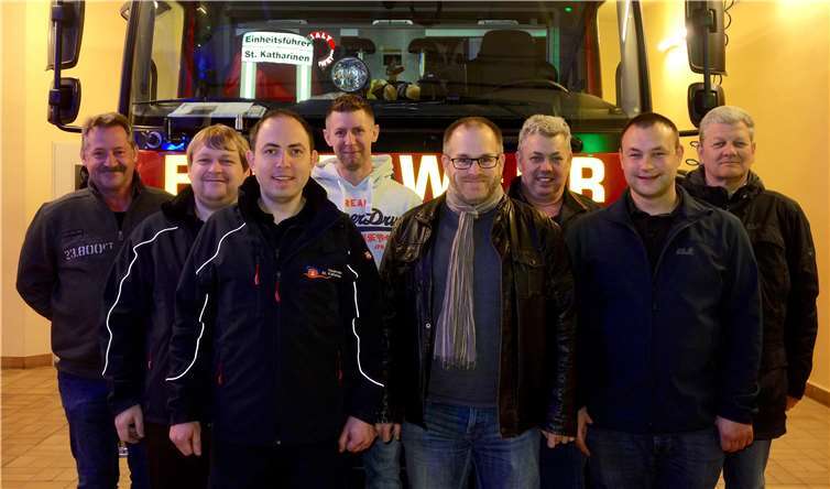 Der Vorstand des Fördervereins der Freiwilligen Feuerwehr St. Katharinen e.V. Foto: privat