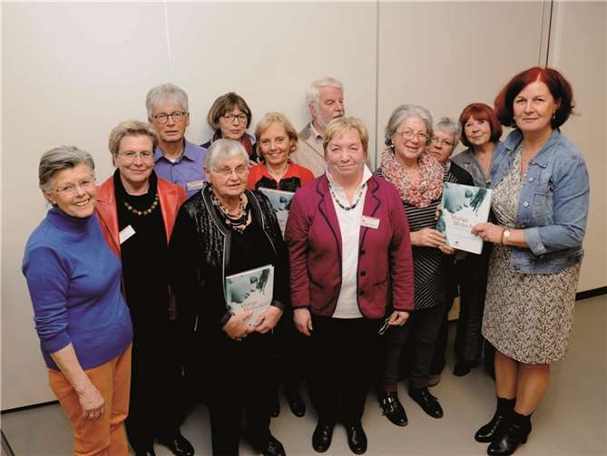 Der Vorstand des Hospiz-Vereins Rhein-Ahr mit der Vorsitzenden Ulrike Dobrowolny (re.).FIX