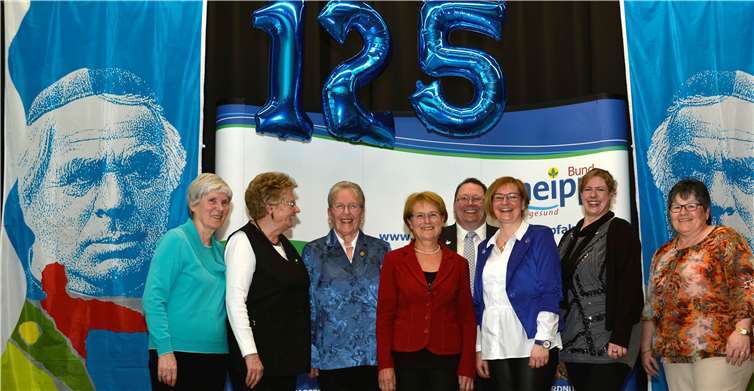 Der Vorstand des Kneipp-Vereins Koblenz freute sich über die gelungene Feier und die vielen Glückwünsche.  TFR