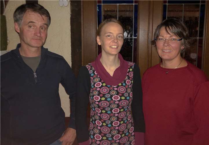 Der Vorstand des Ortsverbands Maifeld-Rhein-Mosel. Bernhard Mercier, Michaela Jubelius, Sonja Seyda (v.l.).  Privat