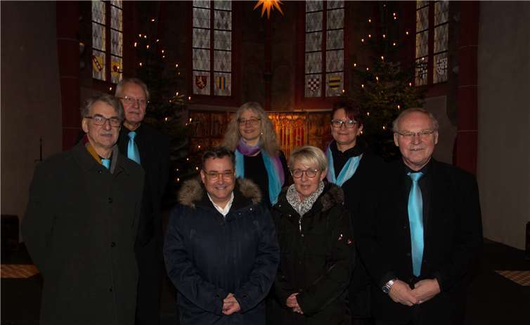 Der Vorstand des Sayner Kirchenchores.privat