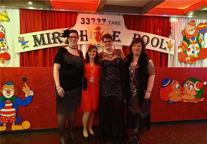 Der Vorstand des Vereins freute sich, die Jubiläumssitzung ausrichten zu können.