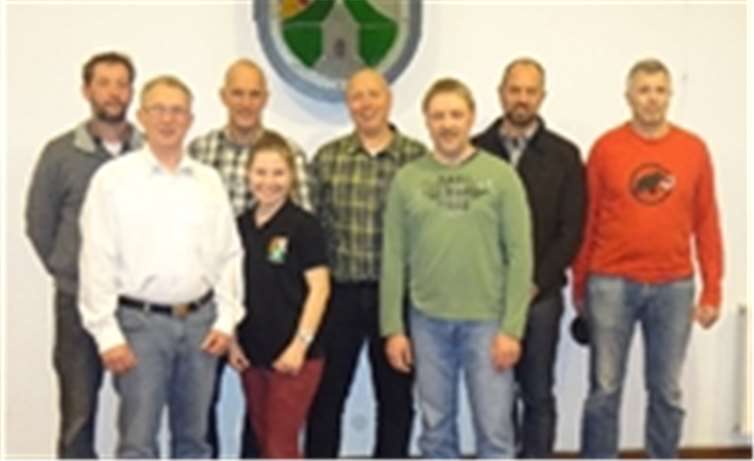 Der Vorstand des Verkehrs- und Verschönerungsvereins Steimel. privat