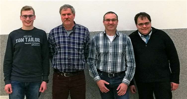 Der Vorstand des neuen Vereins (von links): Schriftführer Stefan Jöntgen, Zweiter Vorsitzender Rainer Binz, Vorsitzender Andreas Ackermann und Kassierer Hermann-Josef Dahlhausen.JOST