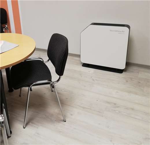 Der Vorstand hat sich entschlossen, ein Gerät zur Reinigung der Luft von Virus-Partikeln anzuschaffen.Foto: privat