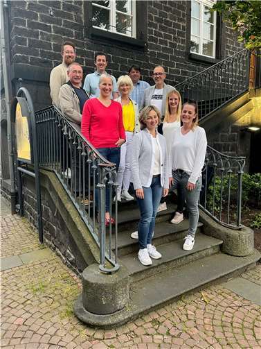 Der Vorstand mit einer der Kassenprüfer der Werbegemeinschaft VG Mendig e.V.  Foto: privat