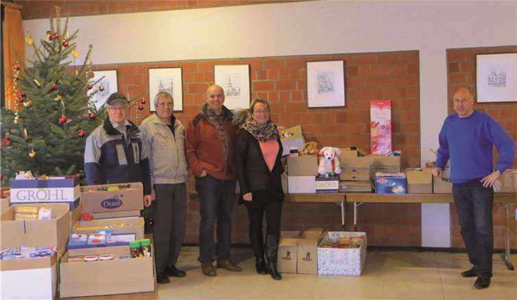 Der Vorstand und Mitarbeiter der Swisttaler Tafel. privat