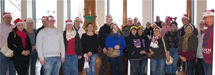 Der Vorstand und der Elferrat der KG Bunte Kuh in Bitburg.privat