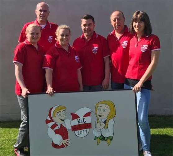 Der Vorstand und seine Beisitzer: (v. l.) Ralf Thomm, Kerstin Brämm, Katja Gernhardt, Ralf Böhmer, Albert Saftig und Nadine Thomm. privat