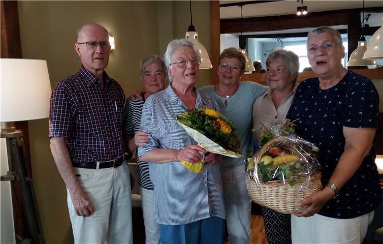 Der Vorstand verabschiedete Marlene Esser in den wohlverdienten Ruhestand.Foto: privat