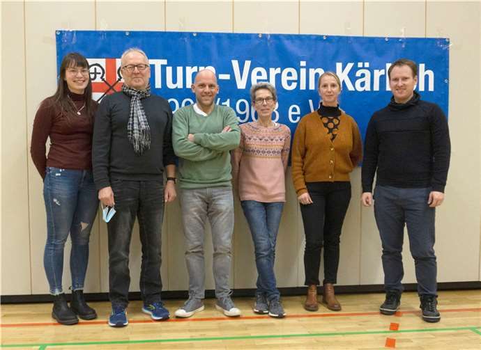 Der Vorstand: v.li. Michaela Weckbecker, Heinz Frank, Frank Lehmler, Rita Seebert, Monika Reif und Andreas Andernach. Foto: privat