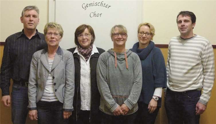 Der Vorstand (v.l.n.r.): Wolfgang Schüller, Christel Zavelberg, Marianne Heyers, Petra Ruhnke, Angelika Schulz und Wolfgang Zavelberg. privat