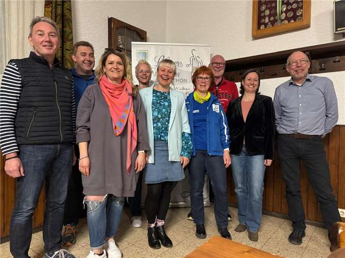 Der Vorstand von der LG Laacher See (v.l.9 Frank Schäfer, Michael Ringel, Daniela Ringel, Ariane Kreußel, Doreen Köhler, Anita Massion, Roland Wesche, Nicole Krystowiak und Fred Wehren: Foto: privat