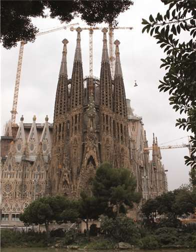 Der Vortrag gewährt Einblicke in die berühmten Bauwerke von Barcelona. privat