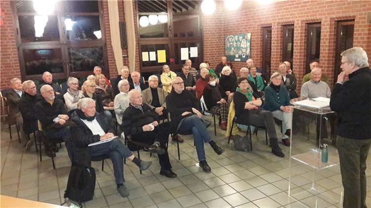 Der Vortrag hatte das Motto „Wissenswertes zum Thema Kryptowährungen am Beispiel Bitcoin“. Quelle: Bürgerverein Meckenheim e.V.