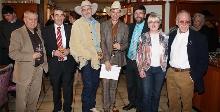 Der Wahl-Cochemer aus den Vereinigten Staaten konnte auf Anhieb eine komplotte Ausstellung Cochemer Motive präsentieren.Fotos: TE