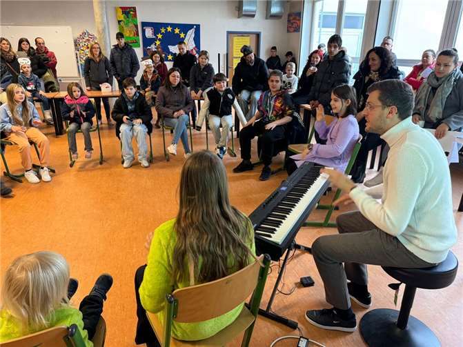 Der Wahlpflichtbereich Musik stellte sich ebenfalls vor.
