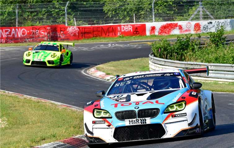 Der Walkenhorst GT3 BMW unteranderem mit Andreas Ziegler am Steuer.