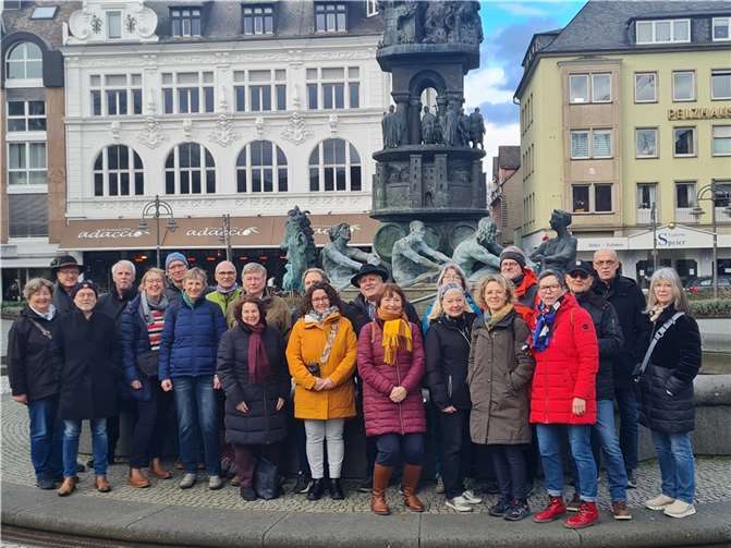 Der Wassersportverein erkundete Koblenz. Fotos: privat