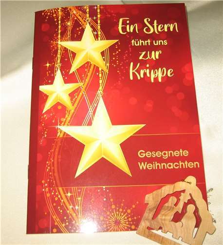 Der Weihnachtsgruß der Katholischen Frauengemeinschaft St. Cyriakus Mendig. Foto: privat