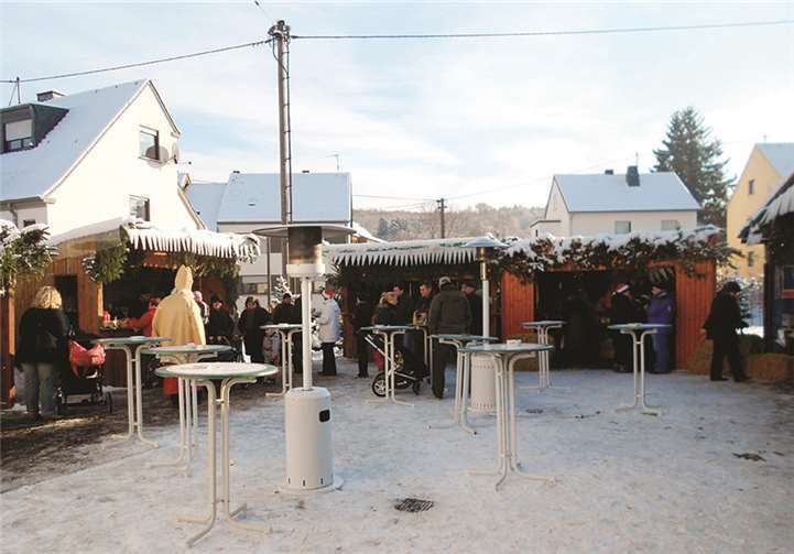 Der Weihnachtsmarkt lädt zum Verweilen ein. Privat