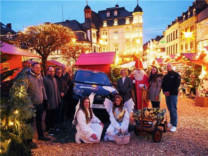 Der Weihnachtszauber in Mayen wurde am ersten Adventswochenende offiziell eröffnet.  Fotos: BS