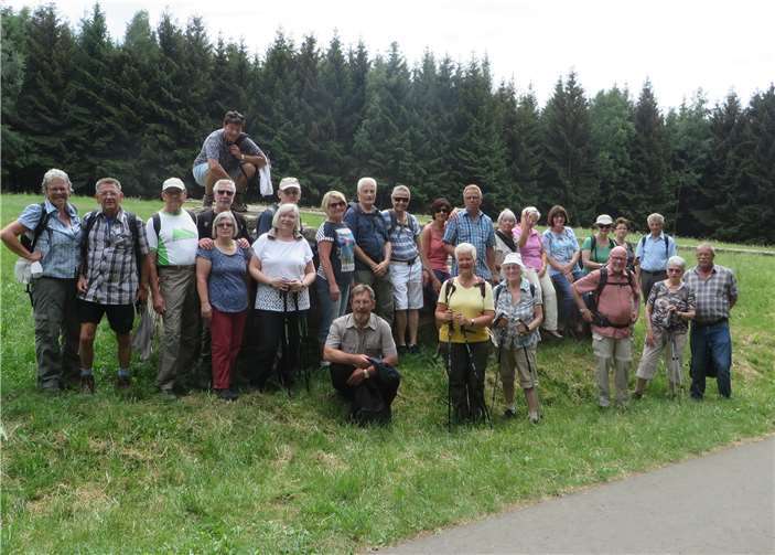 Der Westerwaldverein hatte zur Wanderung eingeladen.Westerwaldverein