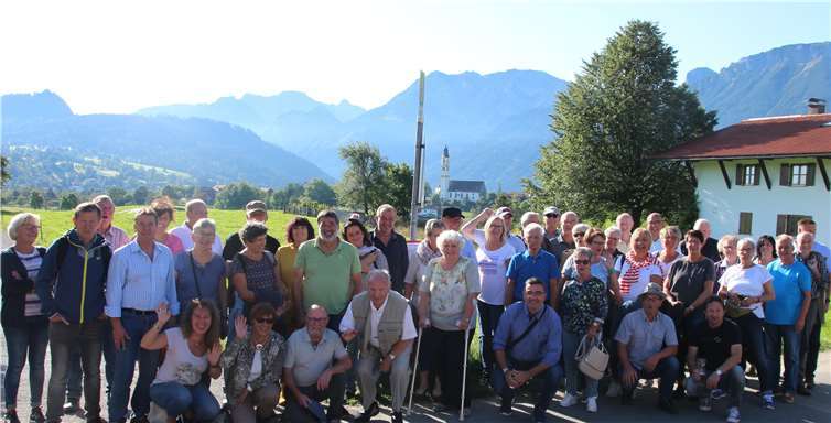 Der Wettergott hatte es mit der Mannschaft und deren Freunden gut gemeint. Foto: privat