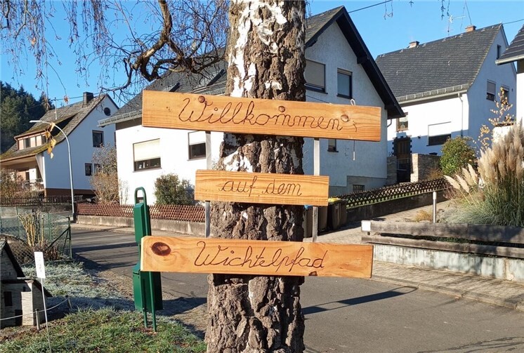 Der Wichtelpfad Trimbs ist eröffnet.