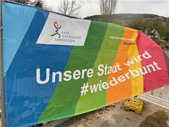 Der Wiederaufbau im Ahrtal geht weiter. Dennoch gibt es noch viel zu tun.“  Foto: ROB