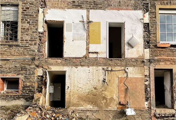 Koordination des Wiederaufbaus im Ahrtal – Wann wird wo gebaut? Der Wiederaufbau im Ahrtal soll koordinierter werden. Foto: ROB