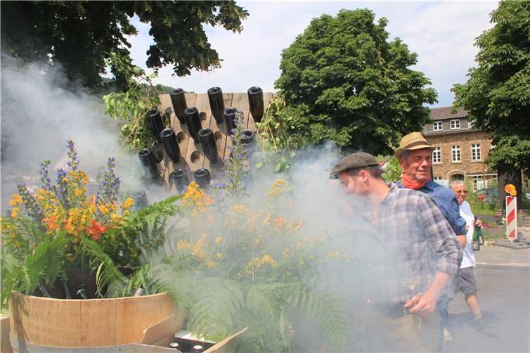 Der Winzerstammtisch erinnerte an die Räucherwehr.