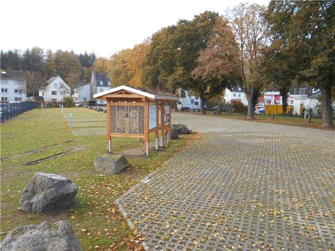 Der Wohnmobilstellplatz nach der Erweiterung.