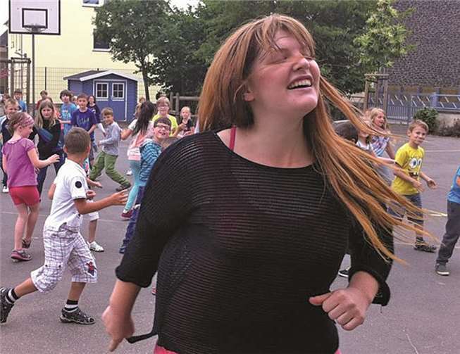 Der Workshop fand unter der Leitung von HipHop-Europameisterin Julianna Felske statt.