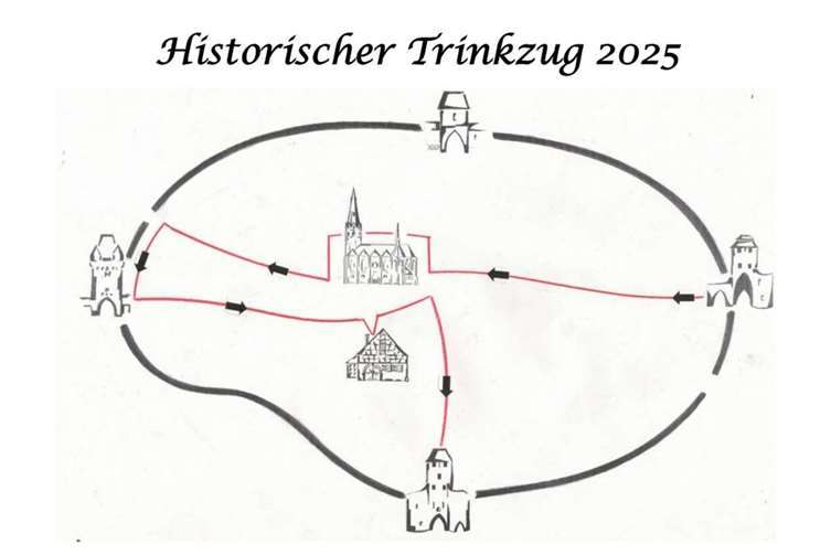 Der Zugweg im Überblick. Quelle: privat
