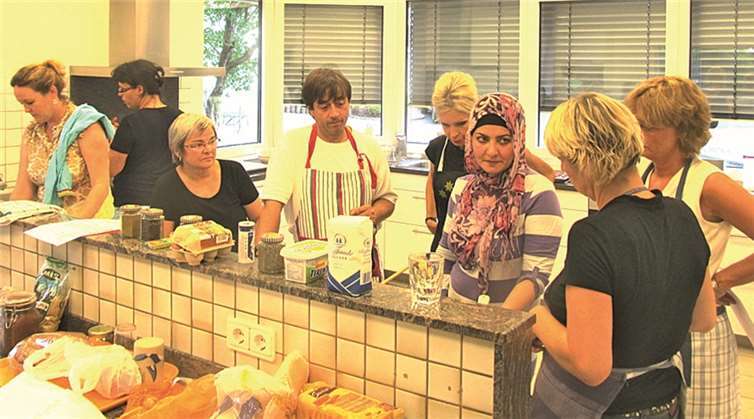 Der Zusammenschluss „Familie sayn“ kocht türkisch.  PS