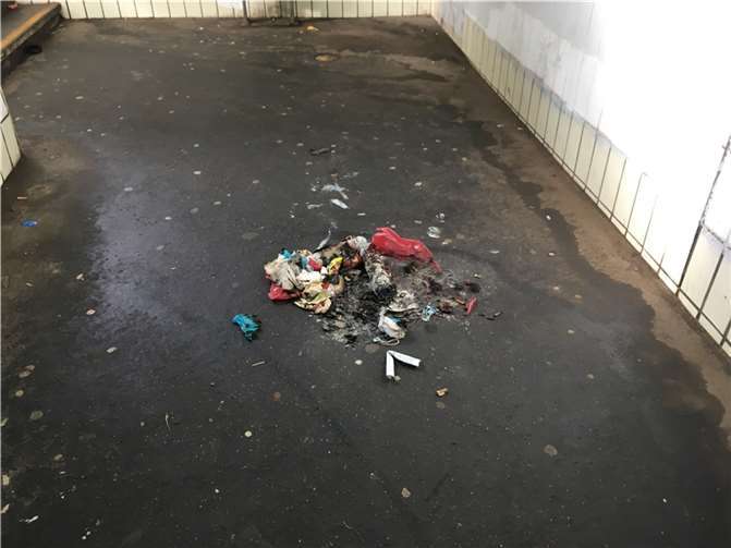 Der Zustand der Bahnunterführung bedarf einer deutlichen Verbesserung. Foto: privat
