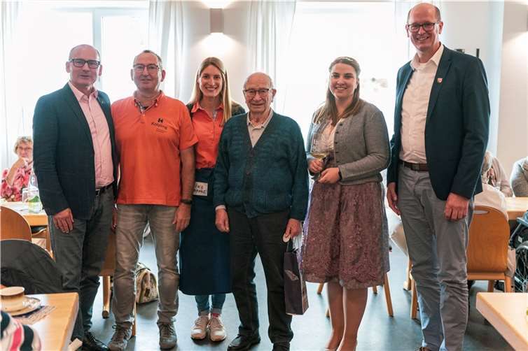 Der älteste Teilnehmer war Josef Breisig.  Foto: Stefan Scharrenbach