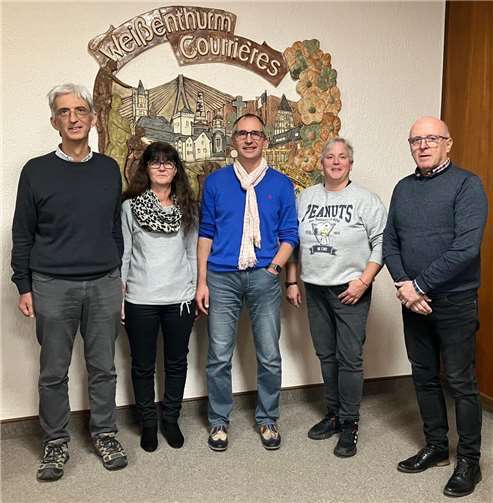 Der alte und neue Vorstand Christoph Thilmann, Margarete Thilmann und Sirko Bednarski mit den Kassenprüfern Christina Juchem und Jürgen Thilmann. Foto: privat