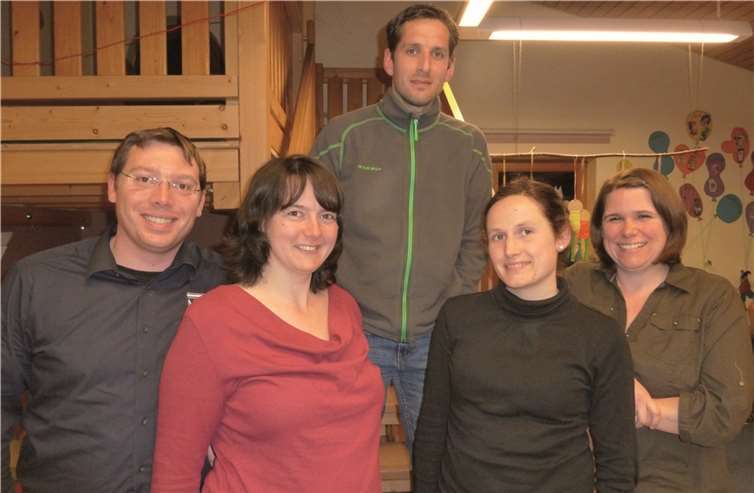 Der alte und neue Vorstand blickt zufrieden auf die geleistete Arbeit zurück. privat