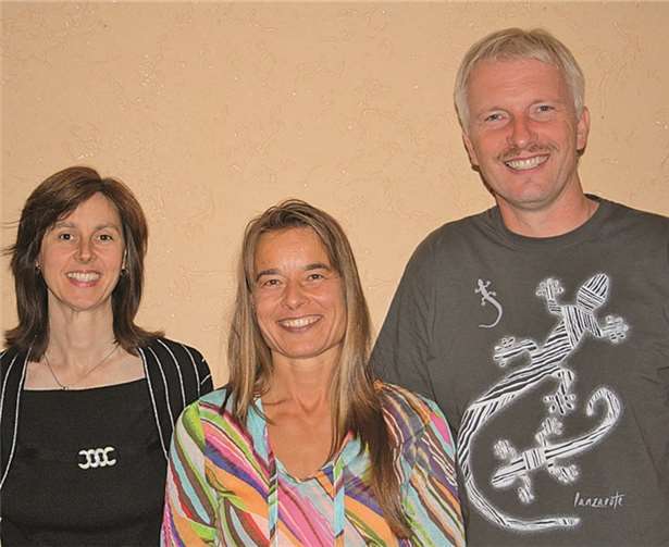 Der alte und neue Vorstand (v. l.): Martina Lockermann, Anja Borchers und Georg Birkenbach. privat