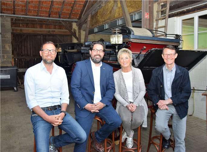 Der amtierende Vorstand des Gewerbevereins. EICH